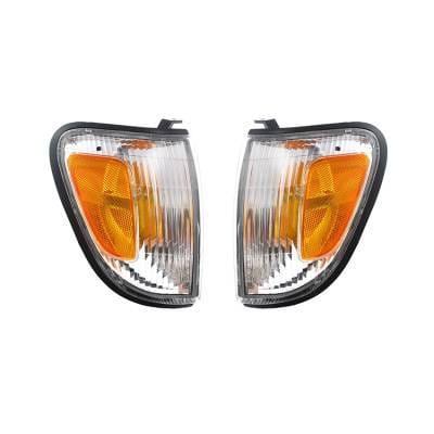 New Pair Of Side Marker Lights Compatible With Toyota Tacoma Pre Runner 1998-00 To2521154 8161004060