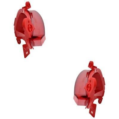 Pair Of Reflector Compatible With Hyundai Santa Fe Sport Premium Sport Utility Santa Fe Sport Se thumbnail 5