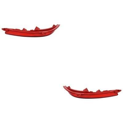 Pair Of Reflector Compatible With Hyundai Santa Fe Sport Premium Sport Utility Santa Fe Sport Se thumbnail 9
