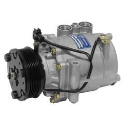 A/C Compressor Compatible With 2004-2007 Saturn Vue 3.5L V6 Sohc Base Red Line Fwd Awd Scroll