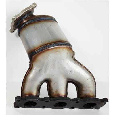 Left Direct-Fit Cat Converter Compatible With 2007-2010 Volvo Land Rover 2.5L 5-Cyl Dohc 20V Turbo thumbnail 3