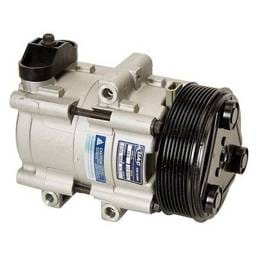 A/C Compressor Compatible With 1999-2007 Ford F-250 Super Duty Xlt 6.0L Powerstroke V8 Diesel Crew