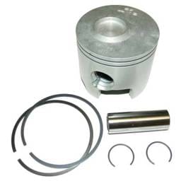 Starboard Side .015 Over Piston Kit With Rings Compatible With 1994-2006 Mercury Mariner V6 3.0L