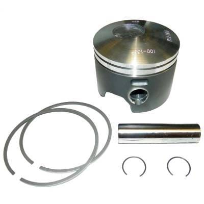 Port Side .030 Over Piston Kit With Rings Compatible With 1993-1998 Johnson Evinrude V8 90-Degree