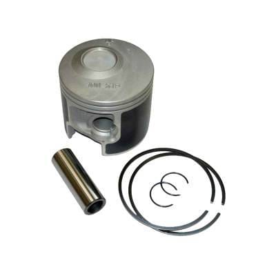Port Side .020 Over Piston Kit With Rings Compatible With 1976-2006 Mercury Mariner V6 2.5L 2-Stroke