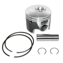 Port Side .020 Over Piston Kit With Rings Compatible With 2014-2020 Evinrude V6 E-Tec G2 3.4L Direct