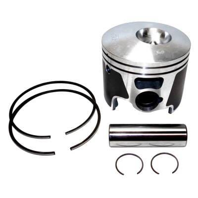 Port Side .030 Over Piston Kit With Rings Compatible With 2014-2020 Evinrude V6 E-Tec G2 3.4L Direct