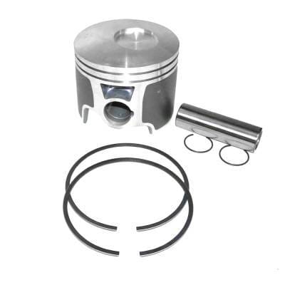 Port Side Standard Bore Piston Kit With Rings Compatible With 1999-2006 Johnson Evinrude V8 Ficht