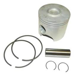 Standard Bore Piston Kit With Rings Compatible With 1994-2006 Mercury Mariner 75Hp-115Hp Inline