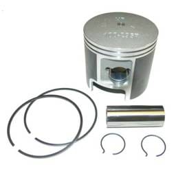 Port Piston Kit .030 Over Compatible With 2003-2015 Yamaha Z Lz Vz Hpdi 225Hp 250Hp 300Hp 3.3L V6