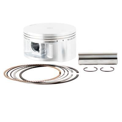 Piston Kit 0.50Mm Over Compatible With 2002-2008 Yamaha Grizzly 660 4X4 Yfm660f 660Cc 100.50Mm Sohc