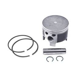 Port Side .030 Over Piston Kit With Rings Compatible With 1992-2006 Mercury Mariner V6 2-Stroke Loop