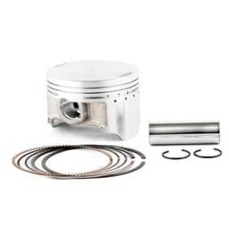 Piston Kit .25Mm Over 80.25Mm Bore Compatible With 2003-2013 Kawasaki Kvf360 Prairie 360 Atv 362Cc