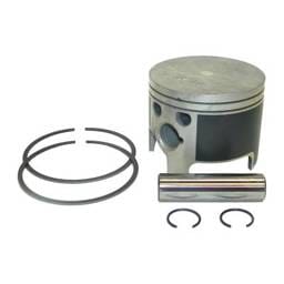 Port Side .010 Over Piston Kit With Rings Compatible With 2003-2012 Mercury Mariner V6 2.5L Optimax