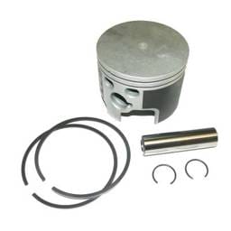 Starboard Side .020 Over Piston Kit With Rings Compatible With 2000-2012 Mercury Mariner V6 Dfi