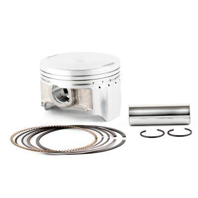 Piston Kit 1.00Mm Over 81Mm Bore Compatible With 2003-2013 Kawasaki Kvf360 Prairie 360 Atv 362Cc