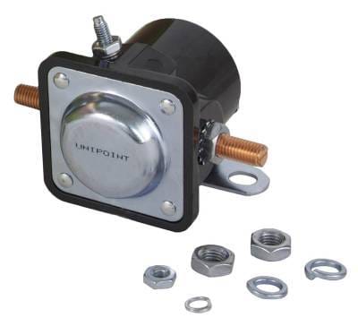 Snow Plow Motor Relay Solenoid 12V 3 Terminal Compatible With Meyer E47 E57 E60 Hydraulic Pump Motor thumbnail 2