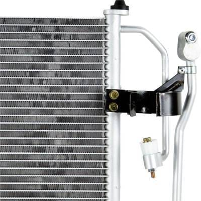 A/C Condenser Compatible With 1999 2000 2001 2002 Daewoo Lanos 1.6L L4 Dohc S Se Sport Sedan thumbnail 3