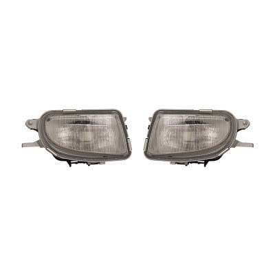 New Fog Light Pair Compatible With Mercedes Benz Clk320 1998-2003 1708200256 1708200156 170 820 02 thumbnail 2