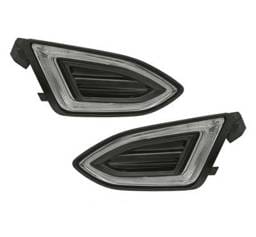 New Pair Of Parking Lights Compatible With Ford Edge 2015 2016 Fo2521192 Fo2520192 Ft4z 13200 B