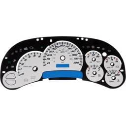 New Gauge Face Compatible With Chevrolet Silverado 1500 Lt 8 Cyl 4.8L Silverado 2500 Hd Lt 8 Cyl