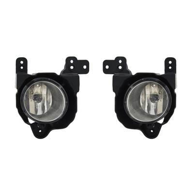 New Fog Light Pair Compatible With Kia Soul 2010-2011 922022K000 922012K000 92202 2K000 92201-2K000 thumbnail 2