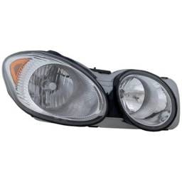 Headlight Compatible With 2008-2009 Buick Allure Lacrosse Right Passenger Side Halogen Repb100107q