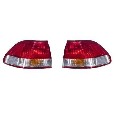New Left And Right Tail Lights Compatible With Honda Accord Sedan 2001 2002 33501-S84-A11 thumbnail 2
