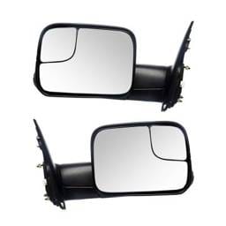 New Door Mirrors Pair Fits Dodge Ram 2500 Laramie Sport Trx4 2006-2007 Ch1321228