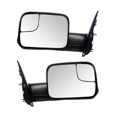 New Door Mirrors Pair Fits Dodge Ram 2500 Laramie Sport Trx4 2006-2007 Ch1321228