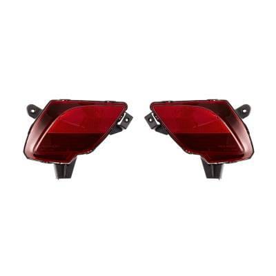 New Pair Of Reflector Lights Compatible With Mazda Cx-5 2013-2016 Kd31-51-5L0 Kd31515m0 Kd31515l0 thumbnail 2