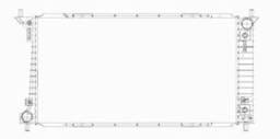 New Radiator Assembly Compatible With Ford 99-02 Expedition 4.6L 5.4L V8 281 330 Cid Cu2136 2010