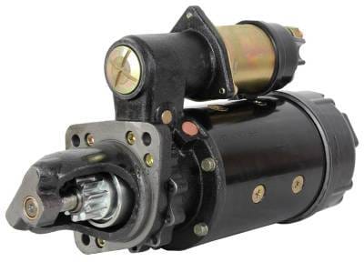 New 12 Volt 10 Tooth Starter Motor Compatible With Case Combine 715 1971-1979 323-835 323835 Ac thumbnail 4