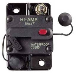New Cooper Bussman Circuit Breaker Compatible With 0-48Vdc 120Amp Manual Type Iii Cb185-120