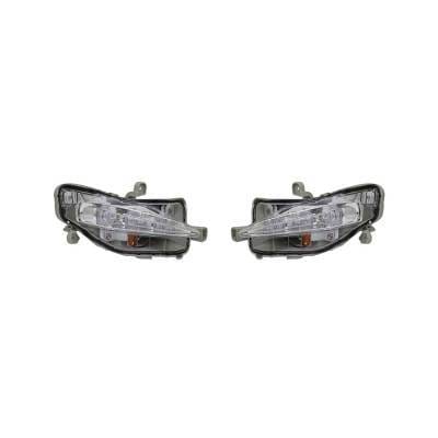 New Daytime Running Light Pair Fits Toyota Corolla Le 17-18 To2563102 8144002020 thumbnail 2