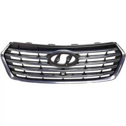 New Gray Grille Assembly Compatible With Hyundai Santa Fe Xl Se Ultimate 6 Cyl 3.3L Santa Fe Limited