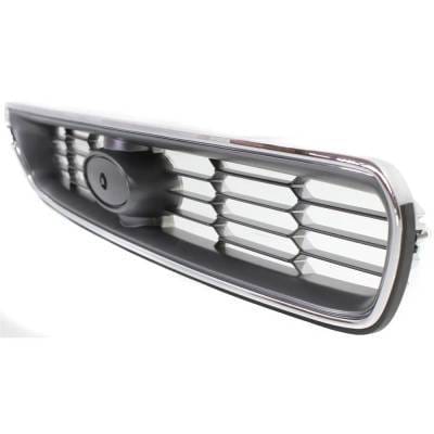 New Chrome Shell Grille Assembly Compatible With Subaru Legacy L 35Th Anniversary 4 Cyl 2.5L Legacy thumbnail 2