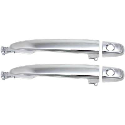 Front Left (Driver Side) Exterior Door Handle Compatible With 2003-2017 Toyota 4Runner Toyota Avalon