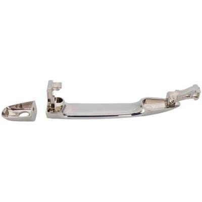 Front Driver Side Exterior Door Handle Compatible With 2007-2011 Toyota Camry Black With Key Hole thumbnail 9