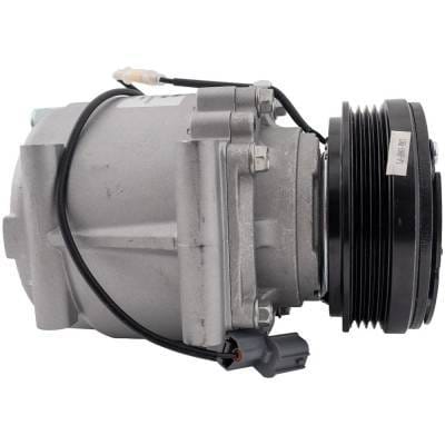 New 4-Groove Pulley A/C Compressor Compatible With Honda Civic Del Sol S 4 Cyl 1.6L Cr-V Lx 4 Cyl thumbnail 3