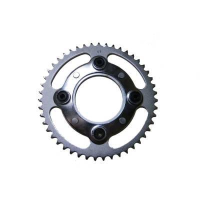 Rear Drive Sprocket 47T 520 Chain Steel Compatible With Honda Atc 200 (Late) Atc Big Red 200 (1983) thumbnail 2