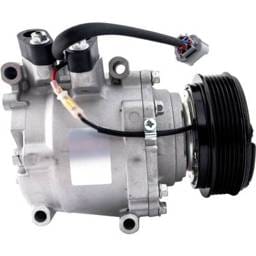 New 6-Groove Pulley A/C Compressor Compatible With Acura Honda El Base 4 Cyl 1.7L Civic Ex Special