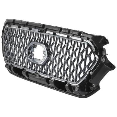 Chrome Grille Assembly Compatible With Toyota Tacoma Trd Sport 6 Cyl 3.5L Tacoma Trd Off-Road 6 Cyl thumbnail 5