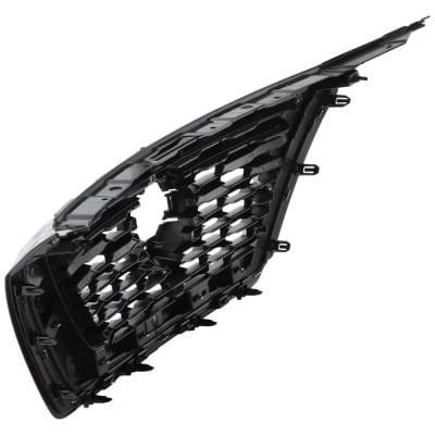 New Black Shell Grille Assembly Compatible With Nissan Rogue Sl 4 Cyl 2.5L Rogue Sv 3 Cyl 1.5L Rogue thumbnail 7