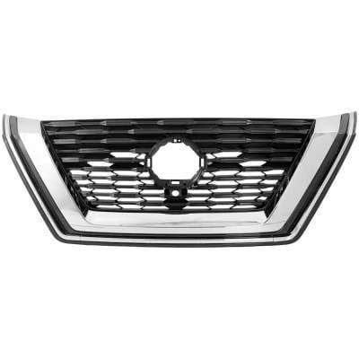 New Black Grille Assembly Compatible With Nissan Rogue Sv 4 Cyl 2.5L Rogue Sv 3 Cyl 1.5L Rogue Sl 4 thumbnail 3