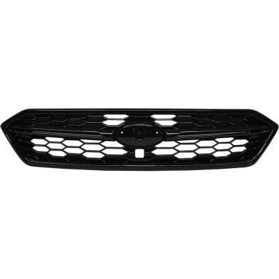 New Dark Gray Grille Assembly Compatible With Subaru Wrx Base 4 Cyl 2.0L Wrx Premium 4 Cyl 2.0L Wrx