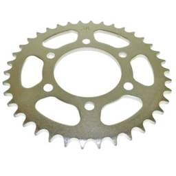 Rear Drive Sprocket 38T 520 Chain Steel Compatible With Kawasaki Tecate 250 (Kxt250-A) 1984-1985