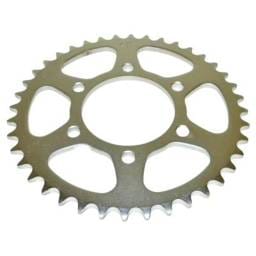 Rear Drive Sprocket 40T 520 Chain Steel Compatible With Kawasaki Tecate 250 (Kxt250-A) 1984-1985