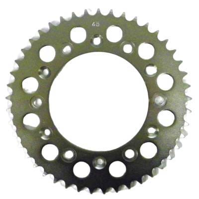 Rear Drive Sprocket 45T 520 Chain Steel Compatible With Honda Xr 250R (Early) Xr 600R Xr 650L