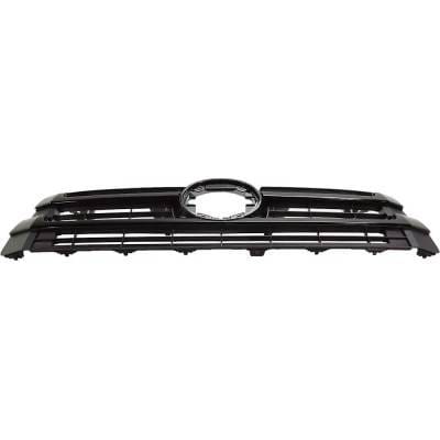 New Black Grille Assembly Compatible With Toyota Highlander Le 4 Cyl 2.7L Highlander Le 6 Cyl 3.5L thumbnail 3